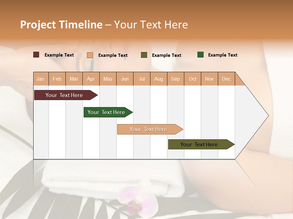 Head Professional Orchid PowerPoint Template