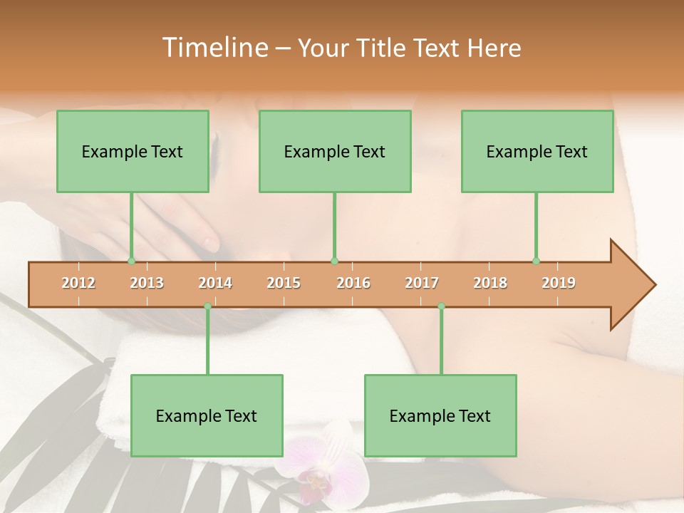 Head Professional Orchid PowerPoint Template