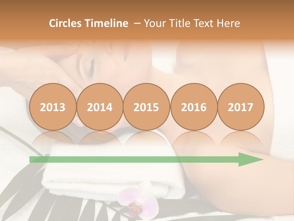Head Professional Orchid PowerPoint Template
