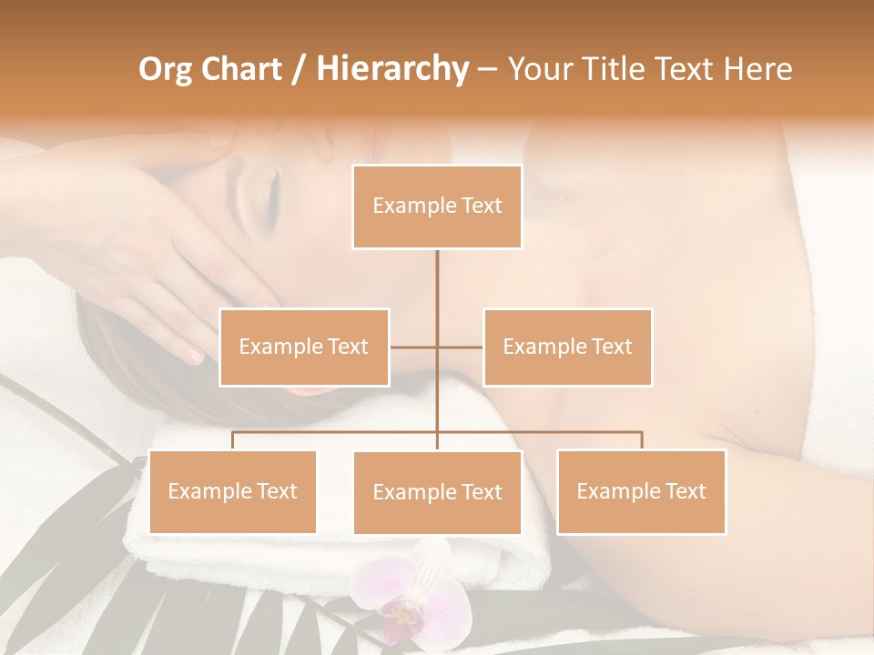 Head Professional Orchid PowerPoint Template