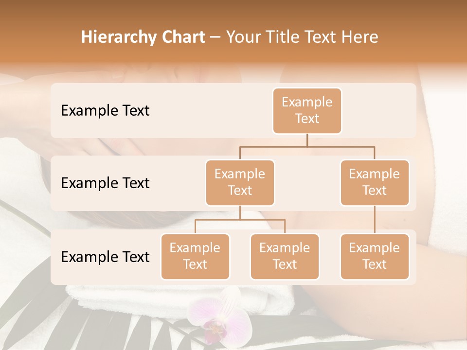 Head Professional Orchid PowerPoint Template