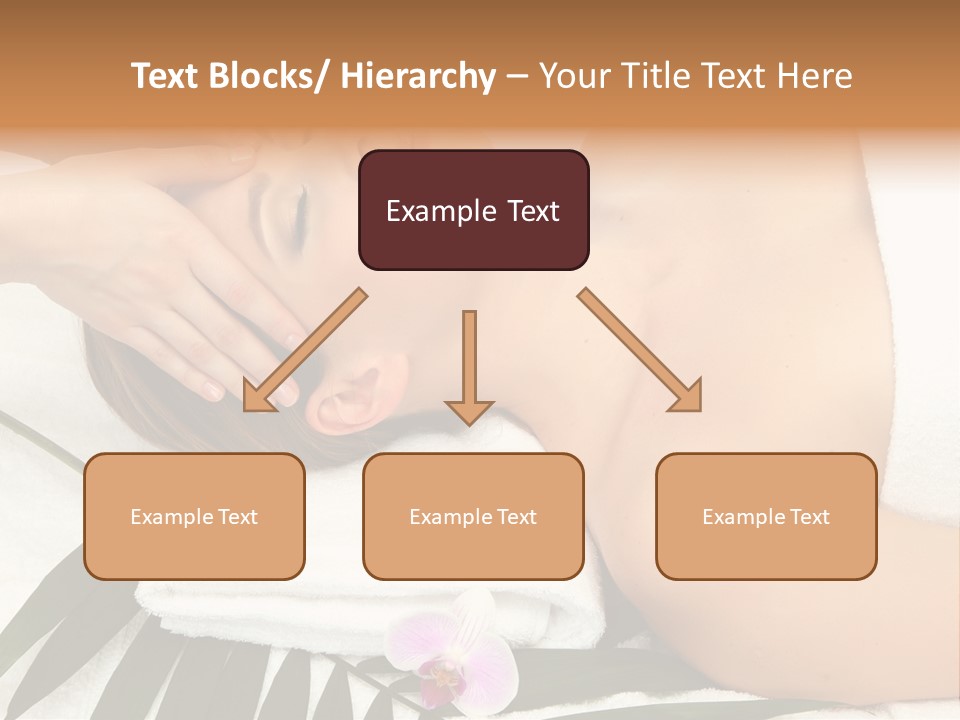 Head Professional Orchid PowerPoint Template