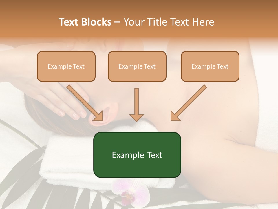 Head Professional Orchid PowerPoint Template