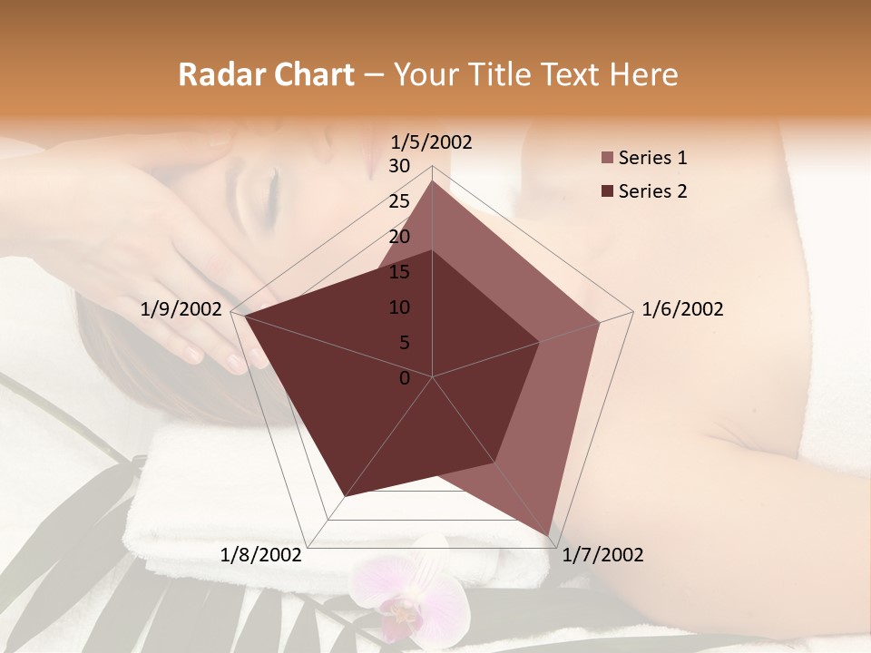 Head Professional Orchid PowerPoint Template