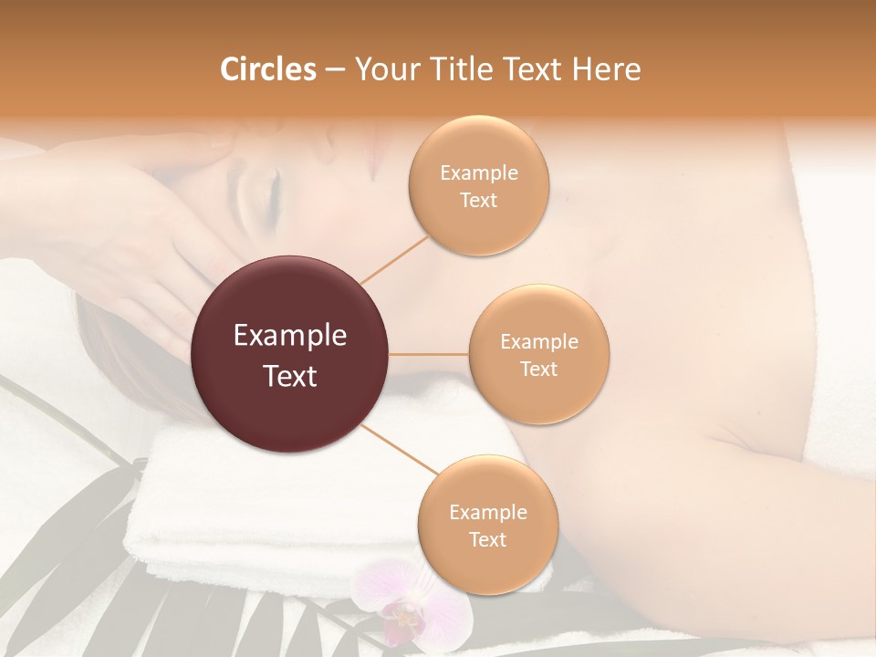 Head Professional Orchid PowerPoint Template