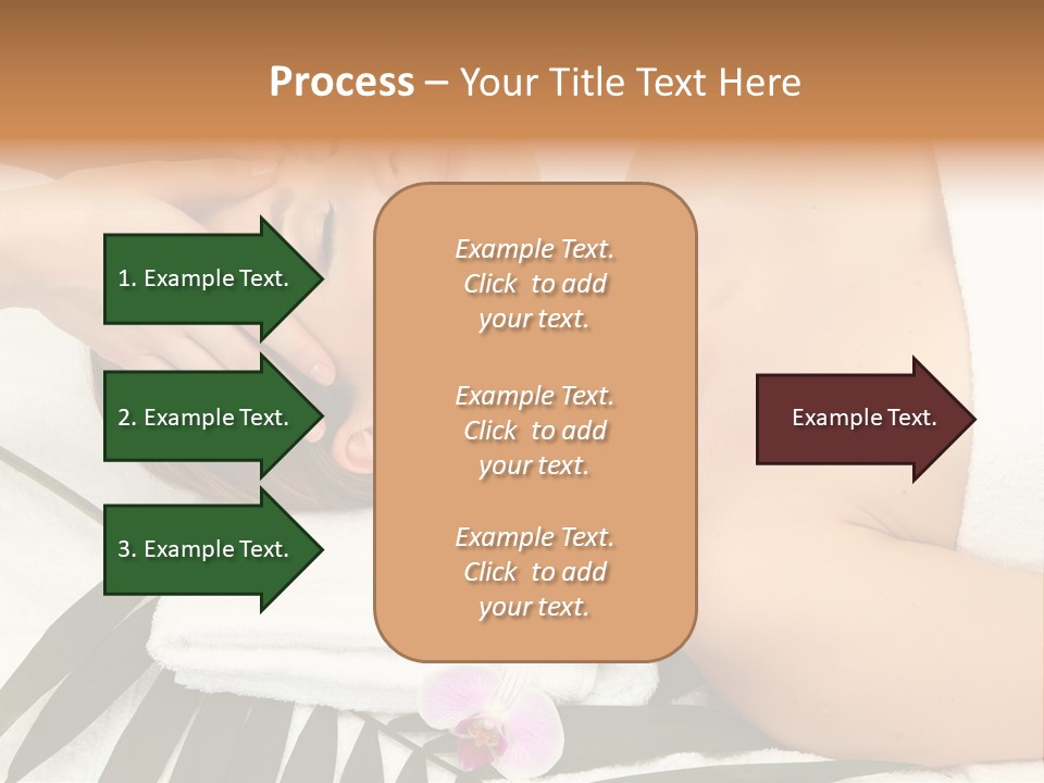 Head Professional Orchid PowerPoint Template
