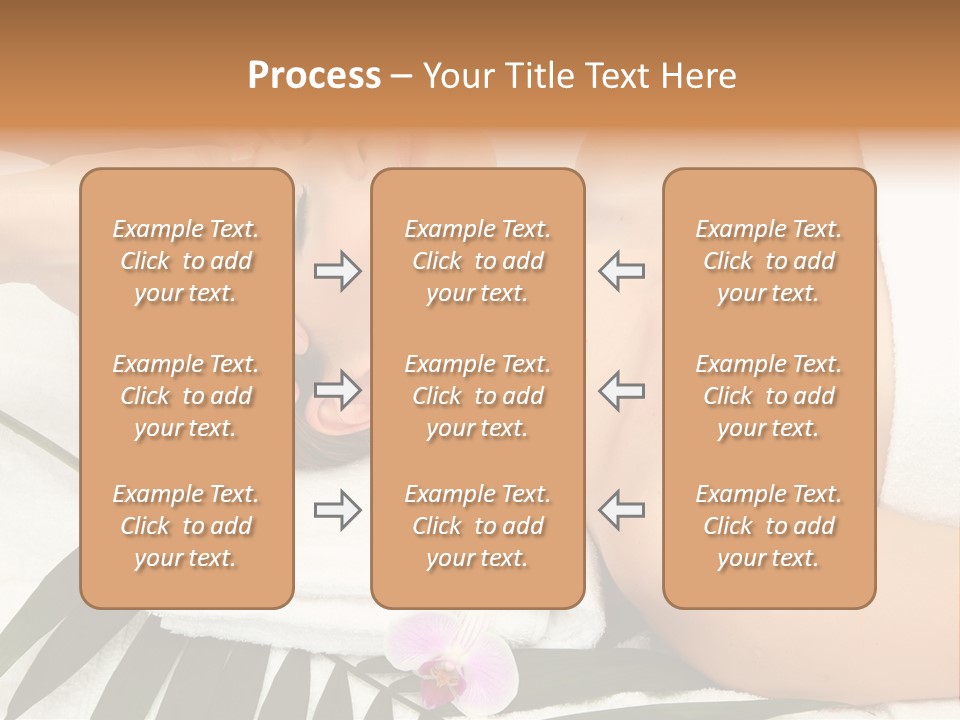 Head Professional Orchid PowerPoint Template