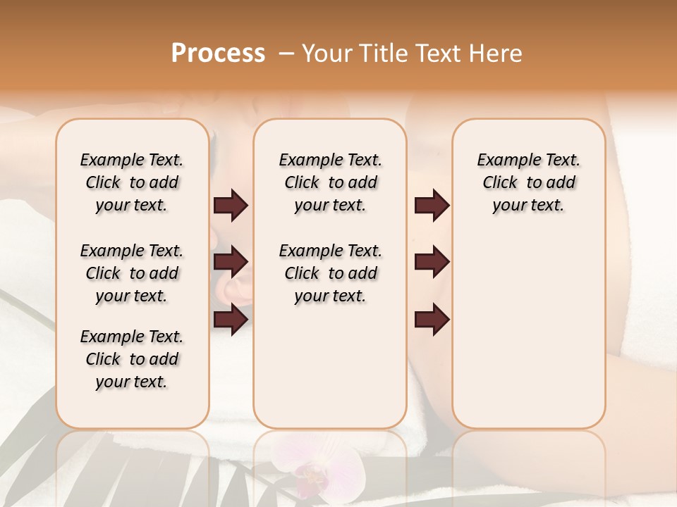 Head Professional Orchid PowerPoint Template