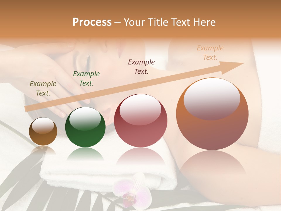 Head Professional Orchid PowerPoint Template