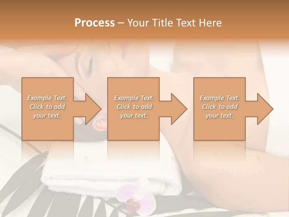 Head Professional Orchid PowerPoint Template