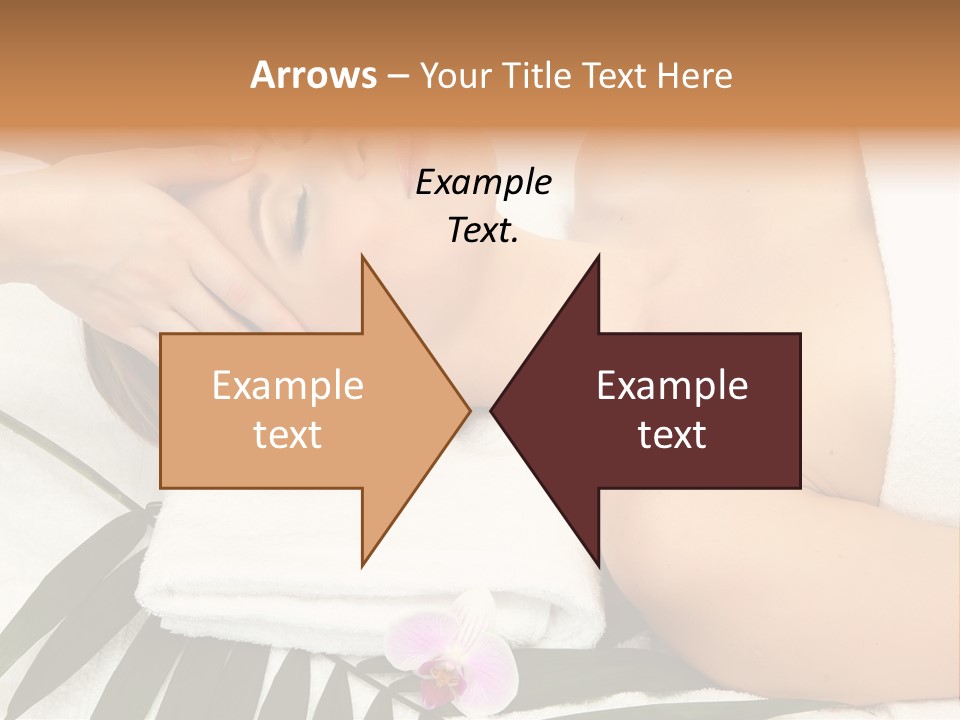 Head Professional Orchid PowerPoint Template