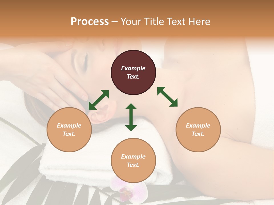 Head Professional Orchid PowerPoint Template