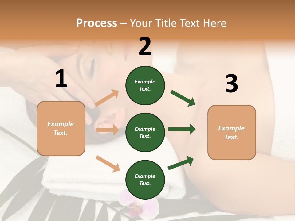 Head Professional Orchid PowerPoint Template