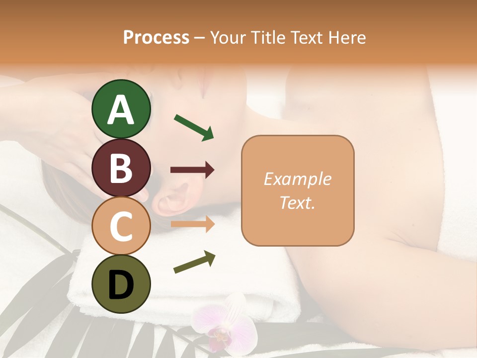 Head Professional Orchid PowerPoint Template