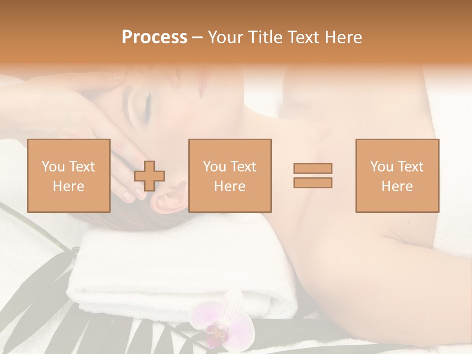 Head Professional Orchid PowerPoint Template