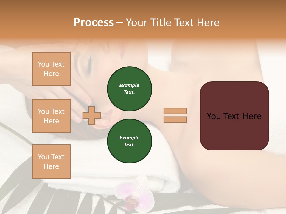 Head Professional Orchid PowerPoint Template