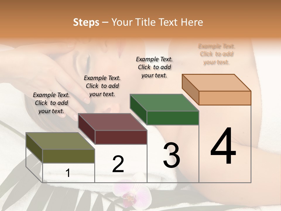 Head Professional Orchid PowerPoint Template