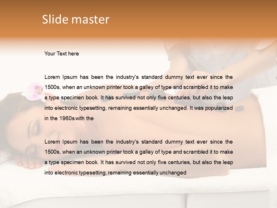 Skin Aroma Treatment PowerPoint Template