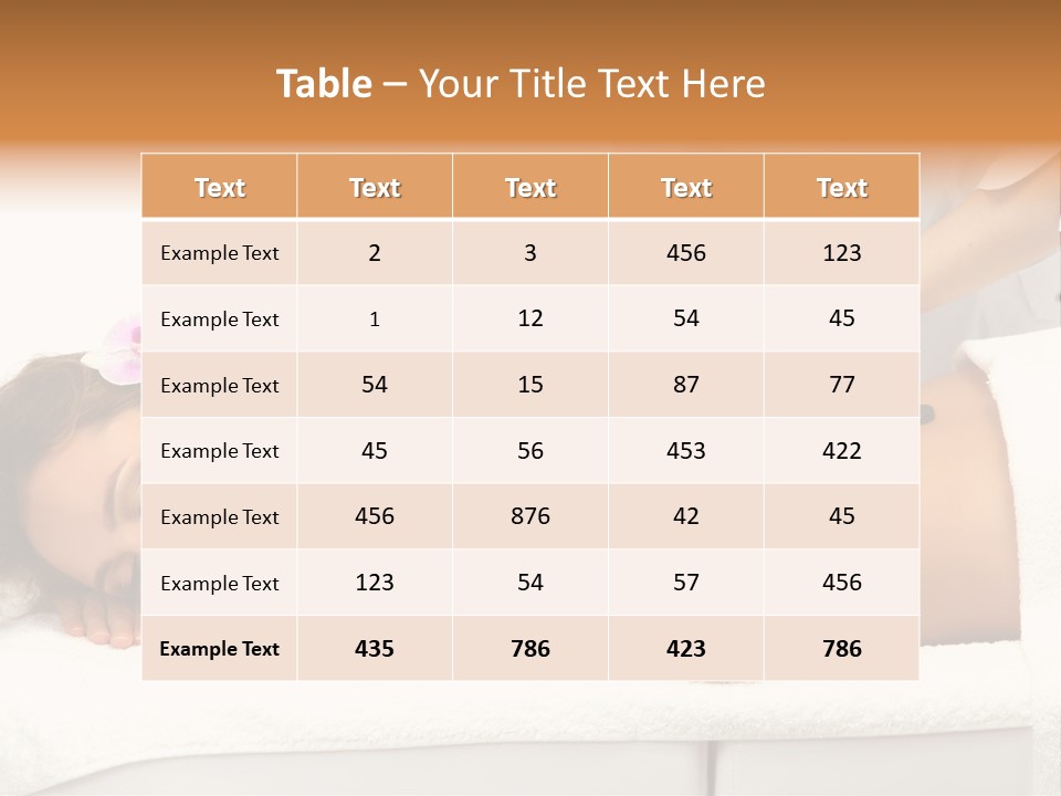 Skin Aroma Treatment PowerPoint Template