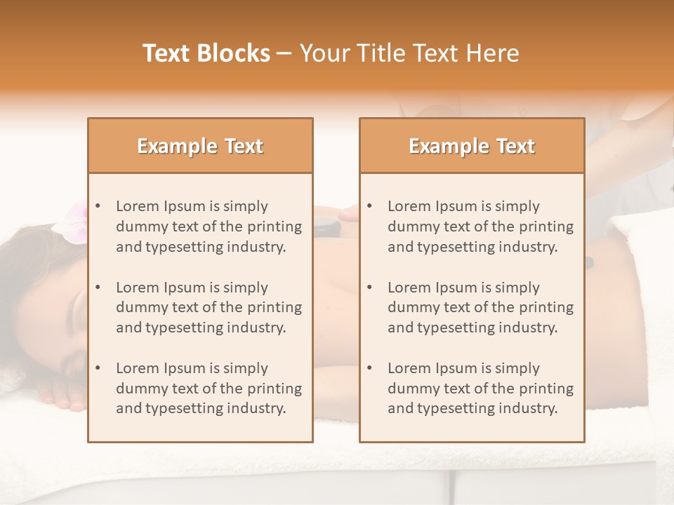 Skin Aroma Treatment PowerPoint Template