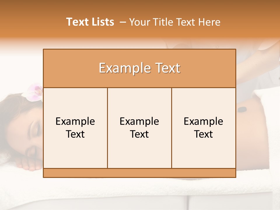 Skin Aroma Treatment PowerPoint Template