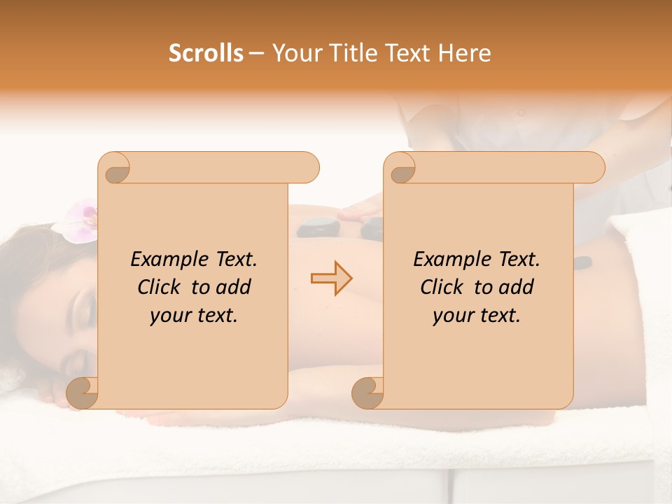 Skin Aroma Treatment PowerPoint Template