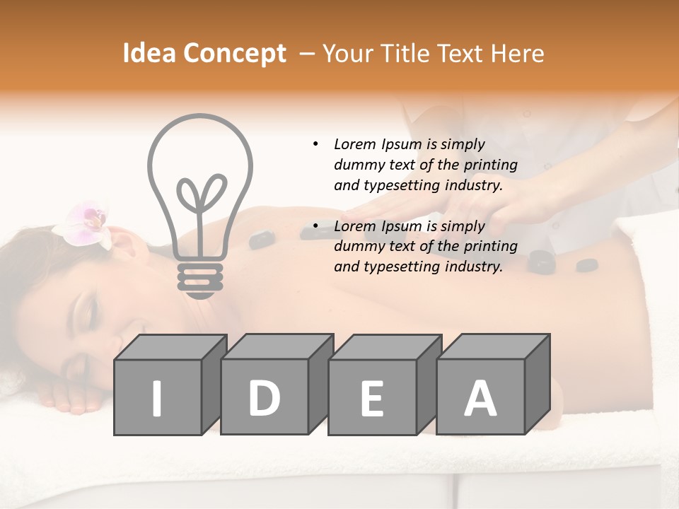 Skin Aroma Treatment PowerPoint Template