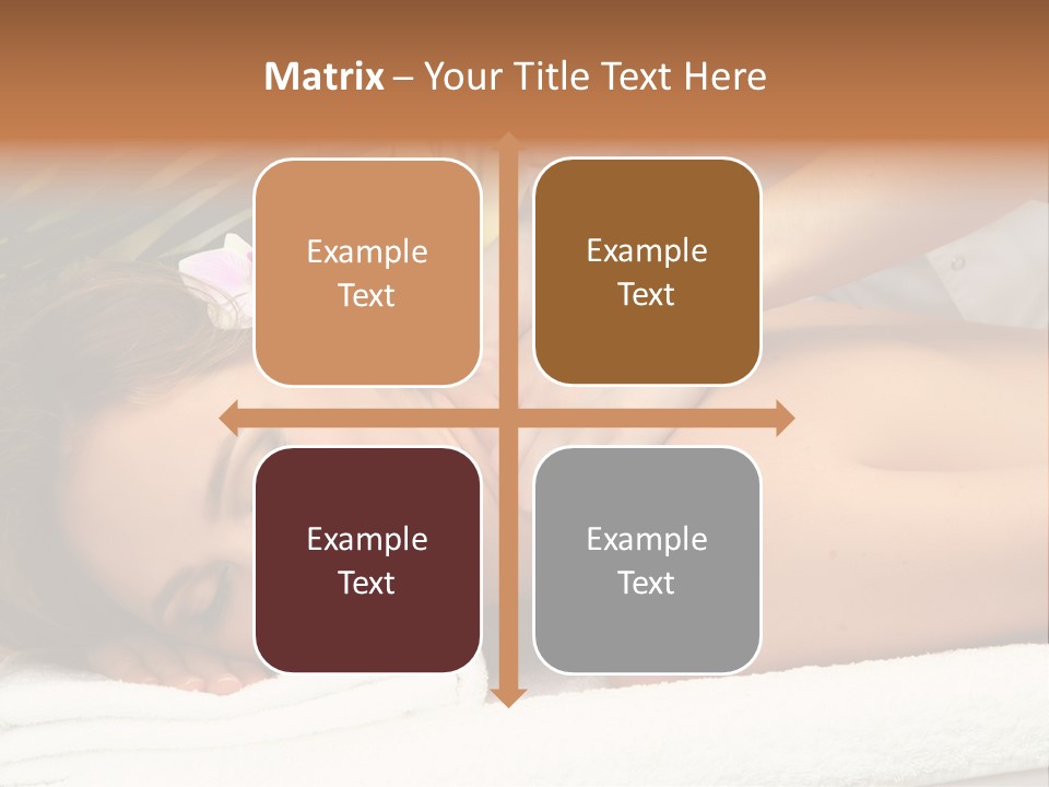 Relax Aromatherapy Photo PowerPoint Template