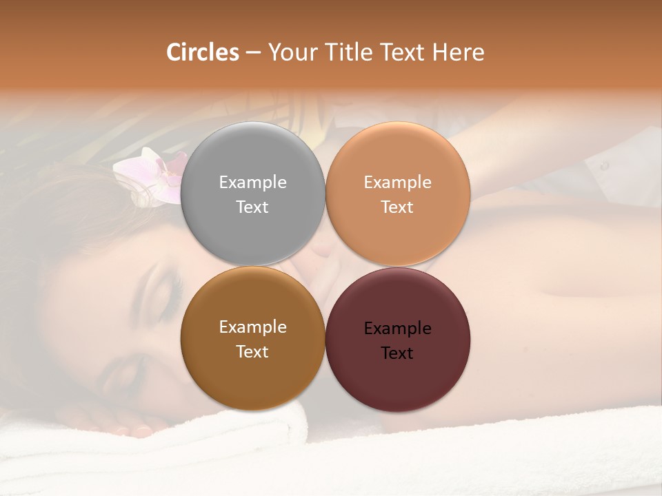 Relax Aromatherapy Photo PowerPoint Template