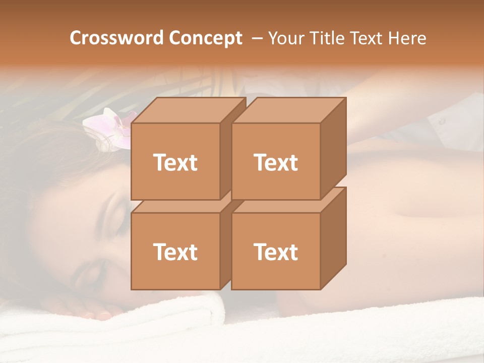 Relax Aromatherapy Photo PowerPoint Template