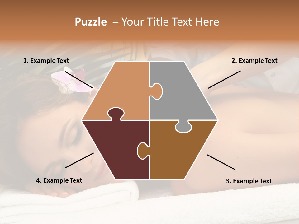 Relax Aromatherapy Photo PowerPoint Template