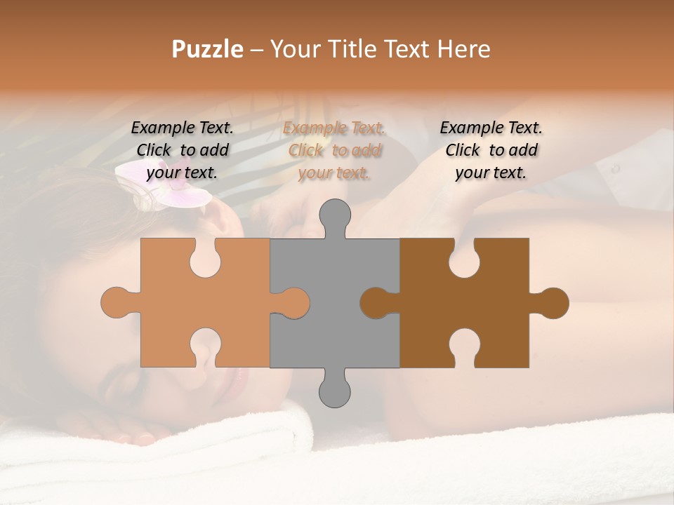 Relax Aromatherapy Photo PowerPoint Template