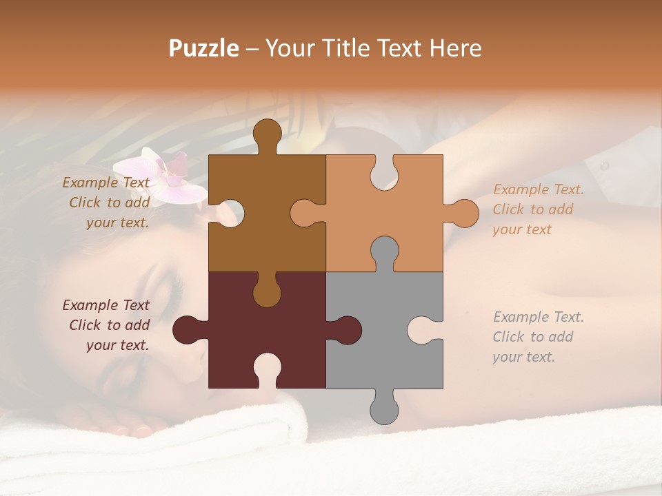 Relax Aromatherapy Photo PowerPoint Template