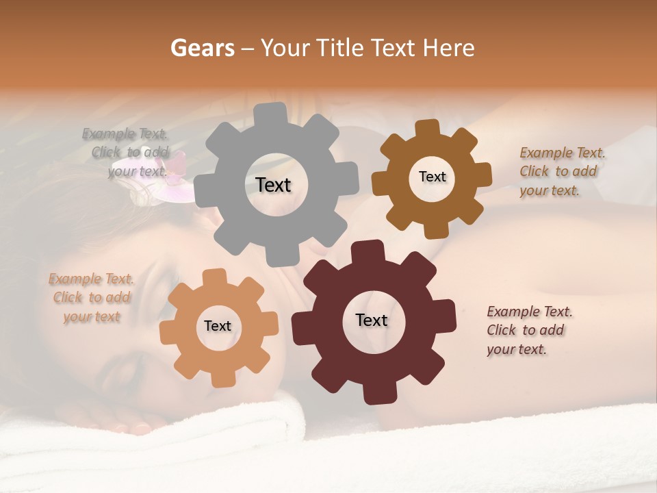 Relax Aromatherapy Photo PowerPoint Template