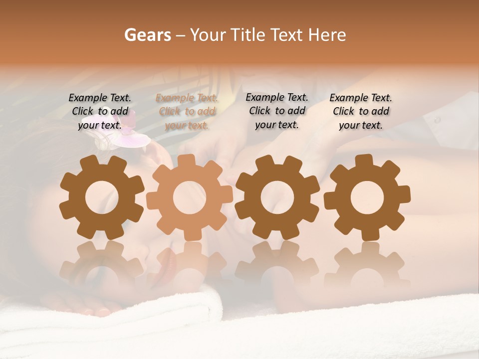 Relax Aromatherapy Photo PowerPoint Template