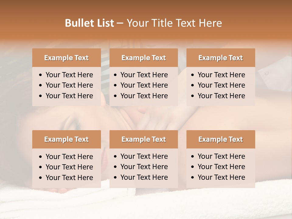 Relax Aromatherapy Photo PowerPoint Template