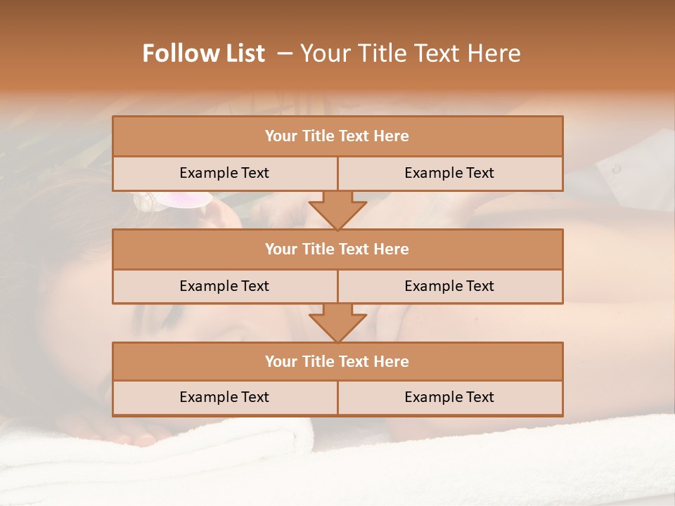 Relax Aromatherapy Photo PowerPoint Template