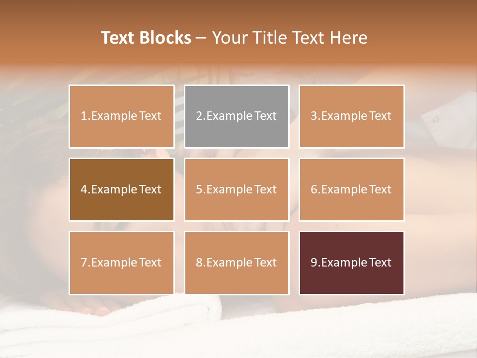 Relax Aromatherapy Photo PowerPoint Template