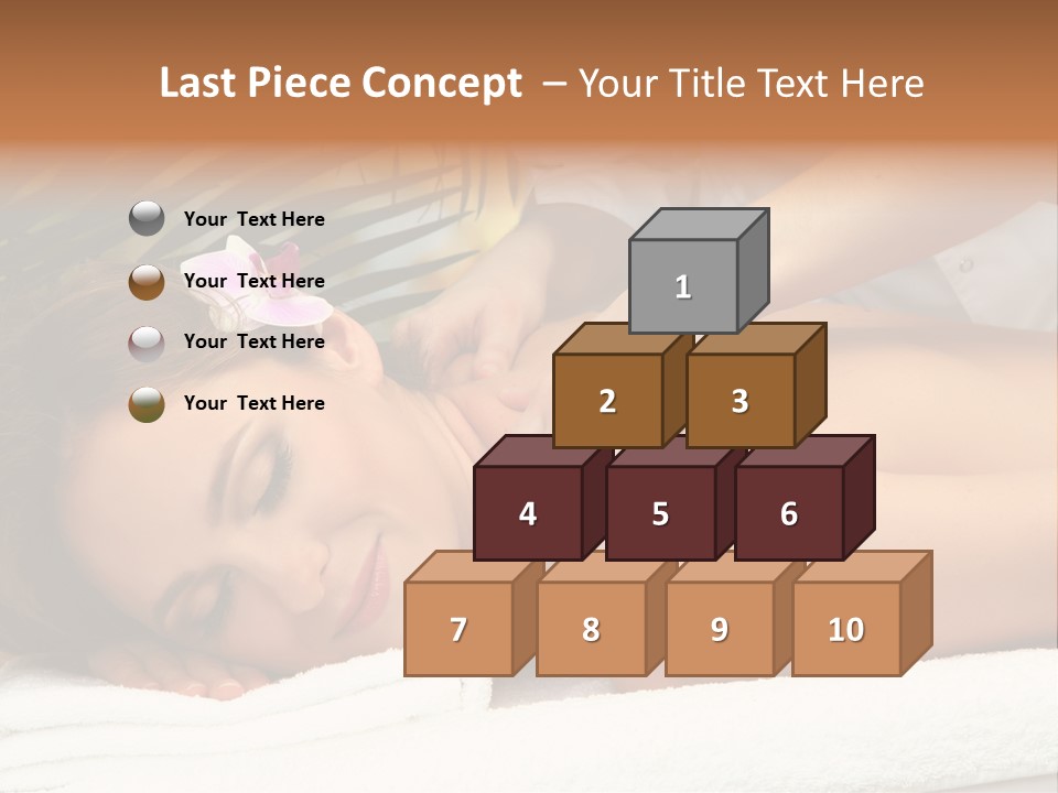 Relax Aromatherapy Photo PowerPoint Template