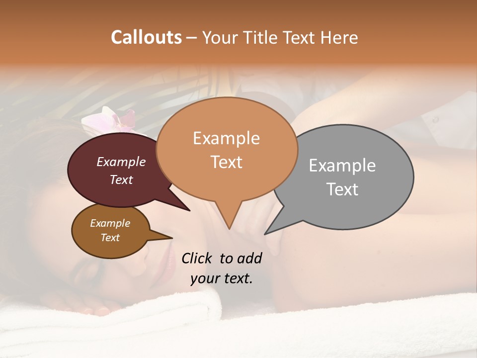 Relax Aromatherapy Photo PowerPoint Template