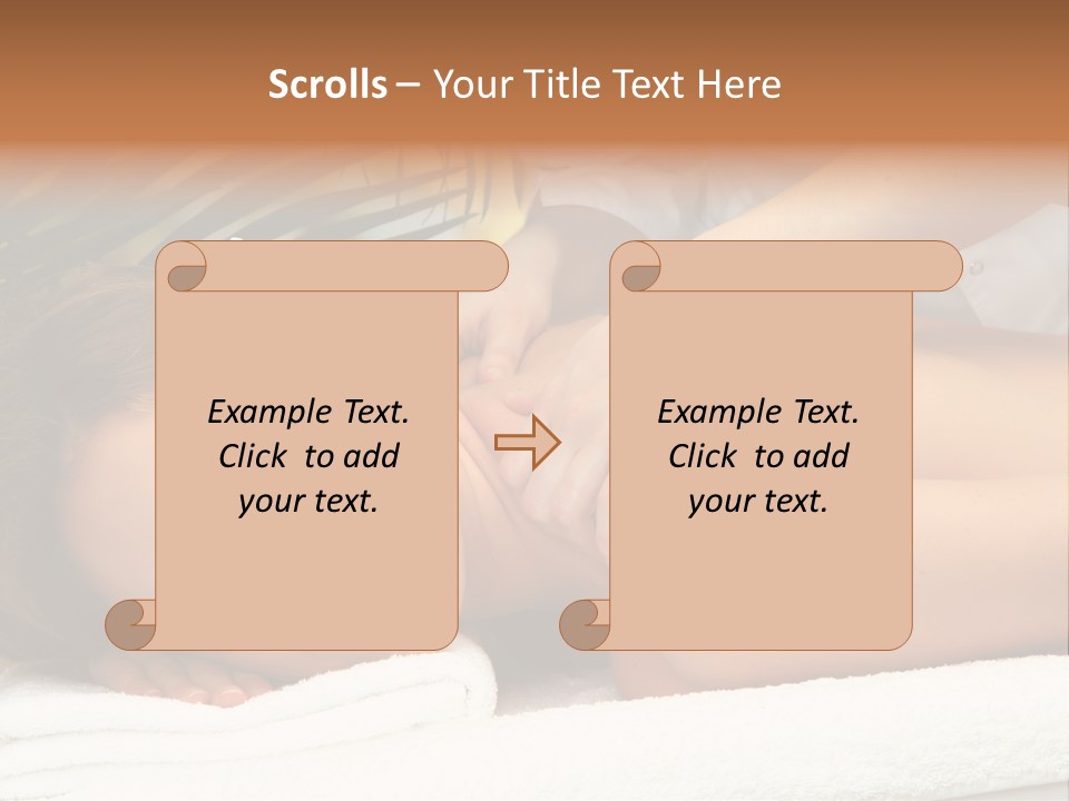 Relax Aromatherapy Photo PowerPoint Template