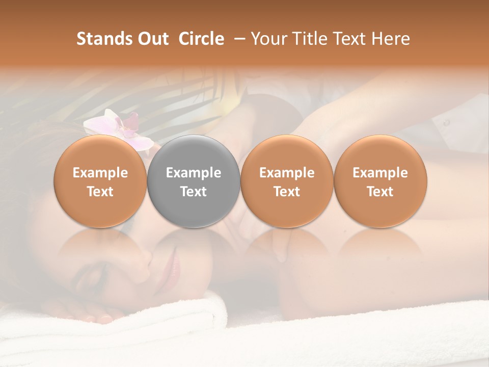 Relax Aromatherapy Photo PowerPoint Template