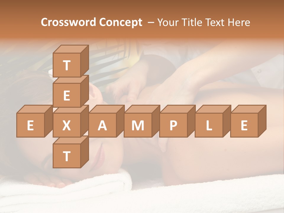 Relax Aromatherapy Photo PowerPoint Template