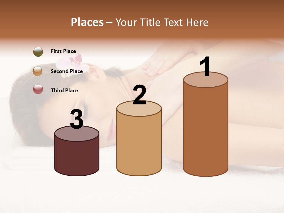 Towel Lady Background PowerPoint Template