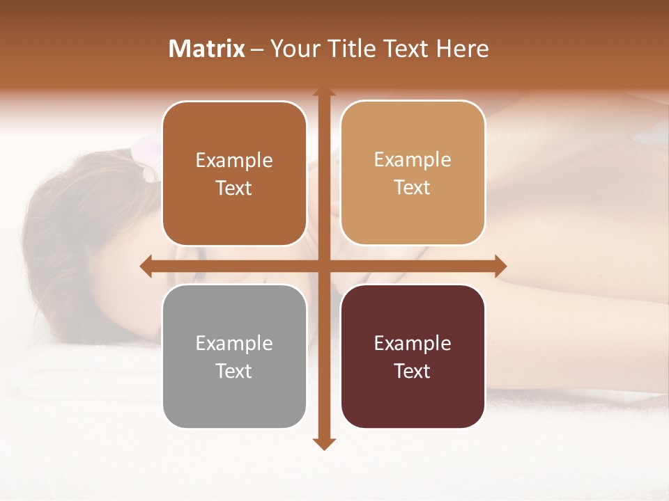 Towel Lady Background PowerPoint Template