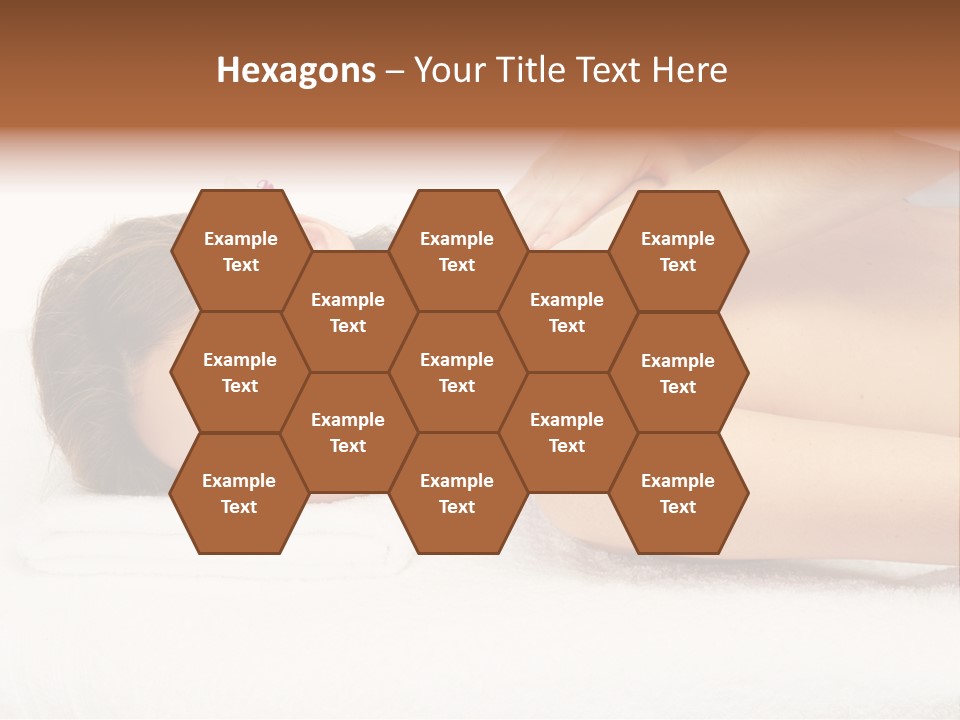 Towel Lady Background PowerPoint Template