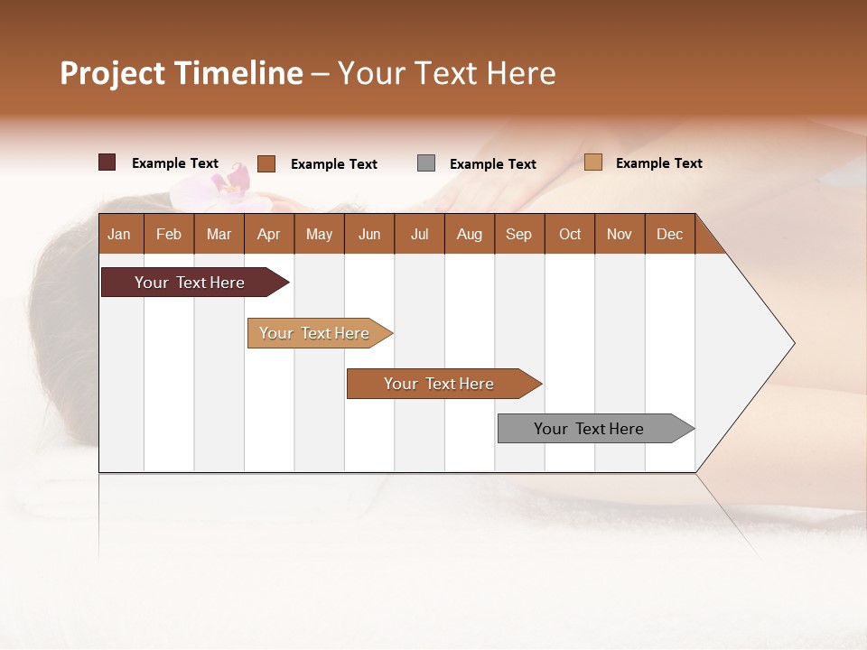 Towel Lady Background PowerPoint Template