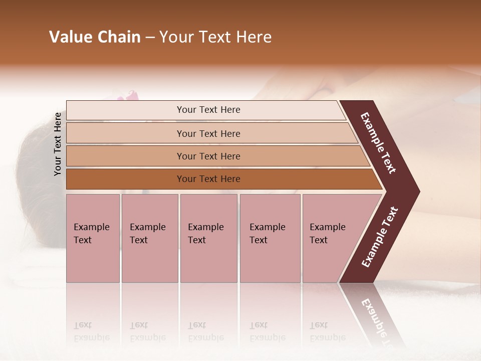 Towel Lady Background PowerPoint Template