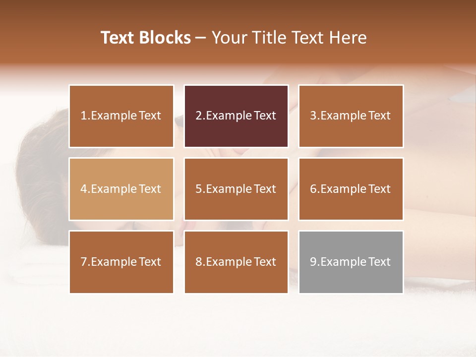 Towel Lady Background PowerPoint Template