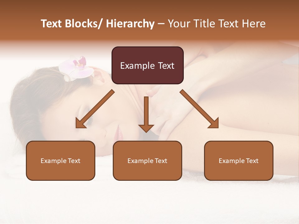 Towel Lady Background PowerPoint Template